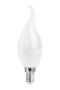 Лампа светодиодная DELUX BL37B 6 Вт tail 3000K 220В E14 filament теплый белый