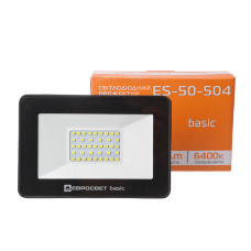 Прожектор светодиодный ES-50-504 BASIC 2750Лм 6400К