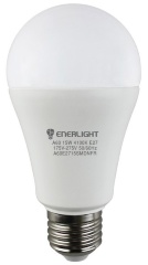 Лампа LED стандартная E27 15Вт A60 15Вт ENERLIGHT