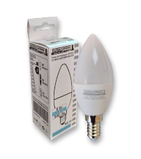 Лампа светодиодная LED Bulb-C37-6W-E14-220V-6500K-540L ICCD (свеча) TNSy
