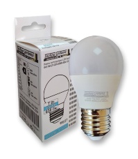Лампа светодиодная LED Bulb-G45-7W-E27-220V-6500K-630L ICCD (шар) TNSy