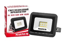 Прожектор светодиодный MAGNUM FL ECO LED 10Вт slim 6500К IP65