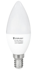 Лампа LED свеча E14 6Вт С37 6Вт ENERLIGHT