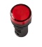Лампа AD22DS d22mm красный 36V AC/DC TNSy