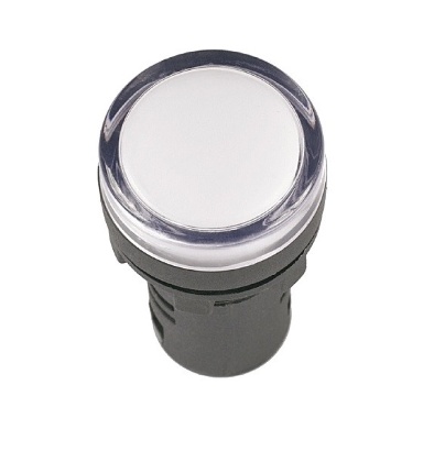 Лампа AD22DS d22mm белая 12V AC/DC TNSy