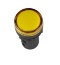 Лампа AD22DS d22mm желтая 12V AC/DC TNSy