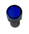 Лампа AD22DS d22mm синяя 12V AC/DC TNSy