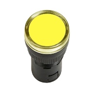 Лампа AD16DS d16mm желтая 36V AC/DC TNSy