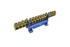 NHA03/15 Шина изолированная стойка «N» на DIN-рейку ШЛС6х9-15