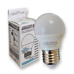 Лампа светодиодная LED Bulb-G45-5W-E27-220V-6500K-450L ICCD (шар) TNSy