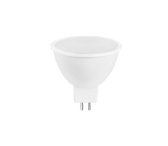 Лампа светодиодная DELUX JCDR 5Вт 2700K 220В GU5.3 теплый белый