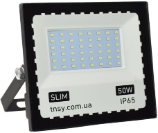Прожектор LED 50W Ultra Slim 180-260V 4500Lm 6500K IP65 SMD TNSy